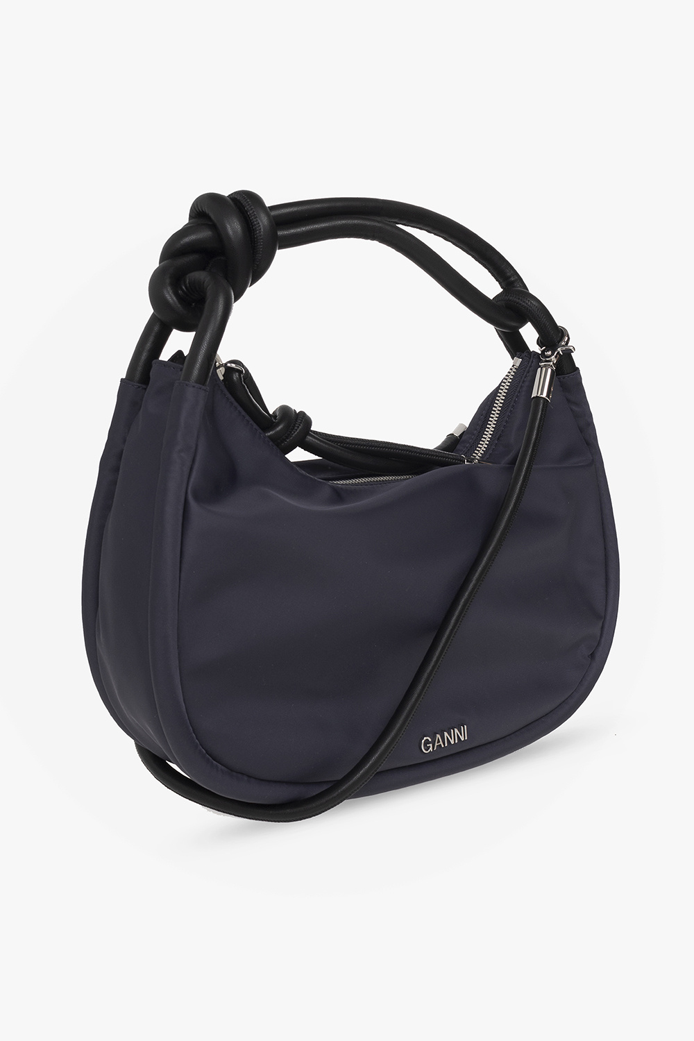 Bean clutch bag | 'Knot' shoulder bag Ganni